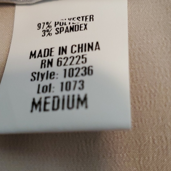 Tailor B Moss silk-look short sleeve blouse size M - Picture 8 of 8